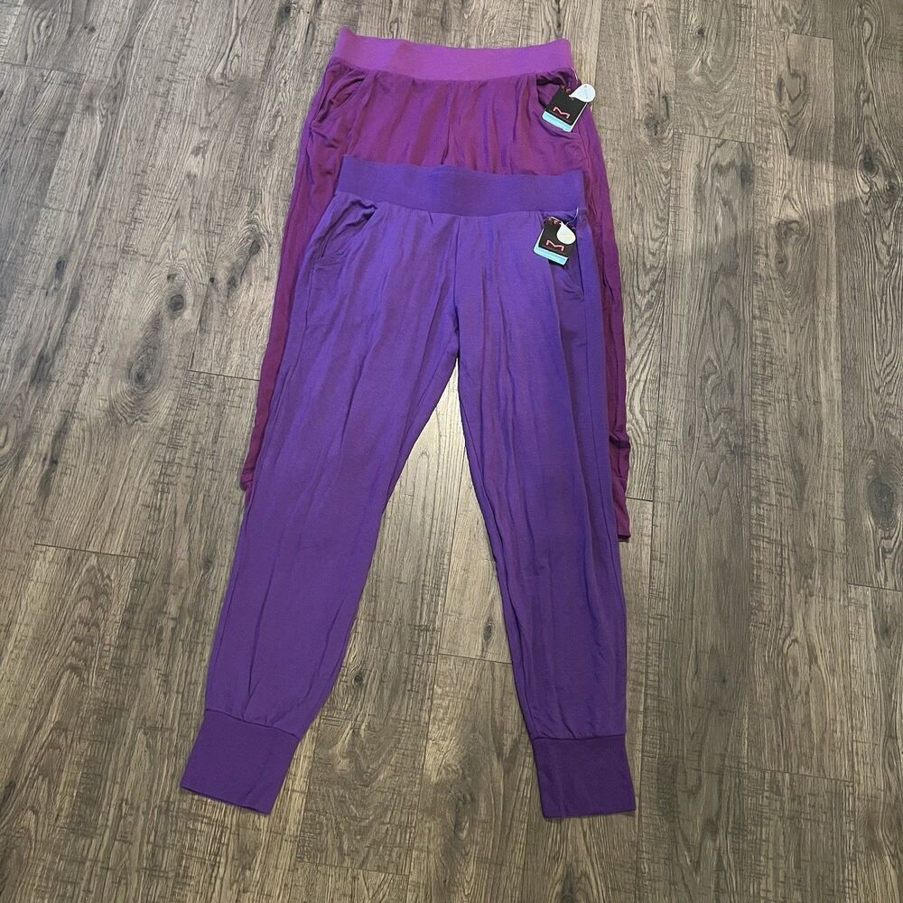 Maidenform Jogger Pants Medium Longe Wear Lot Of 2